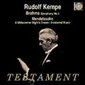 Rudolf Kempe - Symphony No. 4 Testament Klassisk - Import CD