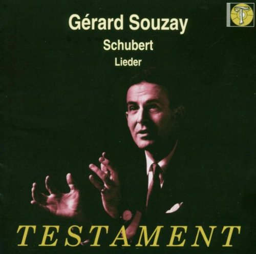 Schubert (1797-1828) - Lieder: Souzay(Br)baldwin(P) - Import CD