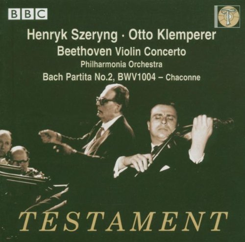 Beethoven (1770-1827) - Violin Concerto: Szeryng(Vn)Klemperer / Po (1959)+j.s.bach: Chaconne - Import CD