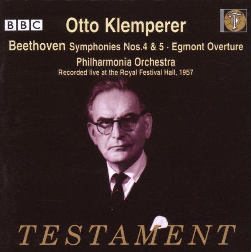 Beethoven (1770-1827) - Sym.4, 5, Egmont-overture: Klemperer / Po - Import CD