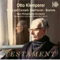 Otto Klemperer - Beethoven 'King Stephen' Overture / Piano Concerto No.4. Brahms Symphony No.3 (Daniel Adni Pi - Import 2 CD