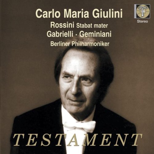 Carlo Maria Giulini - Rossini : Stabat MaterGiulini/Bpo +Gabrielli Geminiani - Import 2 CD
