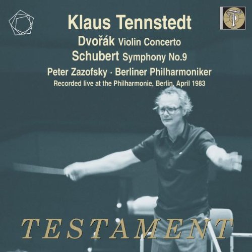 Schubert (1797-1828) - Schubert Symphony No.9, Dvorak Violin Concerto : Tennstedt / Berlin Philharmonic, Zazofsky(Vn)(1983)(2CD) - Import 2 CD