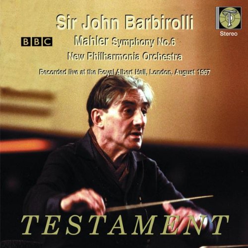 John Barbirolli - Mahler : Symphony No.6 Barbirolli / New Philharmonia Orchestra (1967 Stereo Live) - Import CD