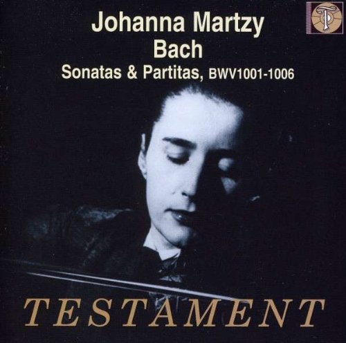 Bach (1685-1750) - Sonatas & Partitas For Violin Solo: Martzy - Import 2 CD