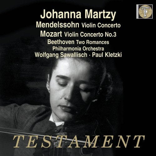 Mendelssohn (1809-1847) - Mendelssohn Violin Concerto, Mozart Violin Concerto No.3, Beethoven : Martzy(Vn)Sawallisch / Philharmonia, etc - Import CD