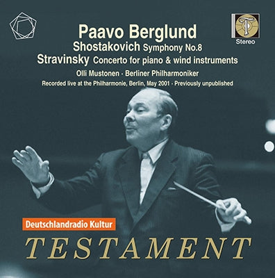 Paavo Berglund - Symphony No. 8 / Concerto For Piano & Wind Instruments Testament Klassisk - Import 2 CD