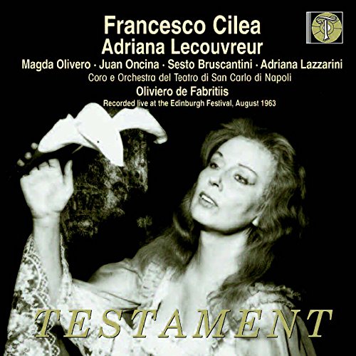 Cilea, Francesco (1866-1950) - Adriana Lecouvreur: Fabritiis / Teatro Di San Carlo Olivero Oncina Bruscantini - Import 2 CD