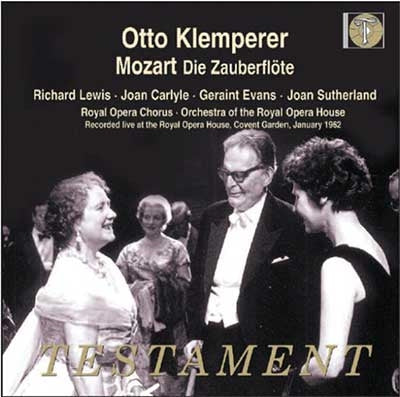 Otto Klemperer - Die Zauberflöte Testament Klassisk - Import 2 CD