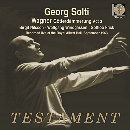Wagner (1813-1883) - Gotterdammerung (Act.3): Solti / Royal Opera House, Nilsson, Windgassen, Frick, etc (1963 Stereo) - Import CD