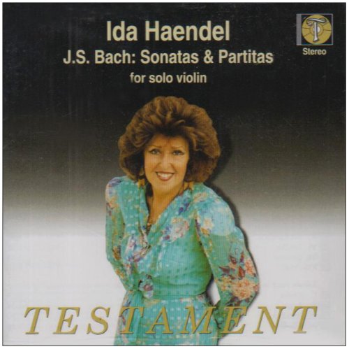 Bach (1685-1750) - Sonatas & Partitas For Solo Violin: Ida Haendel - Import 2 CD