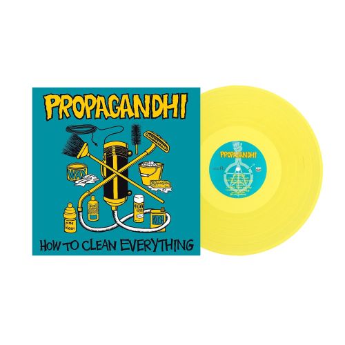 Propagandhi - How To Clean Everything - Import Transparent Yellow Vinyl LP Record