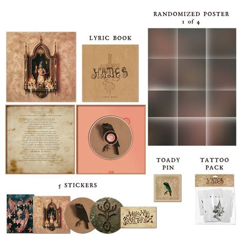 Melanie Martinez - Hades Toady Enamel Pin + CD Box Set - Import CD Box Set