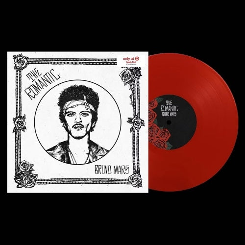 Bruno Mars - The Romantic - Import Opaque Red Vinyl LP Record Limited Edition