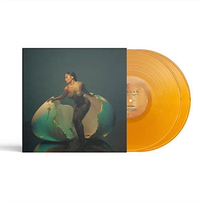 Megan Thee Stallion - Megan (Green Edition) - Import Opaque Tan Vinyl 2 LP Record