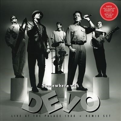 Devo - Somewhere With Devo - Import Red Vinyl LP Record