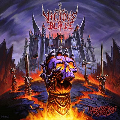 Vicious Blade - Relentless Force - Import Purple Vinyl LP Record
