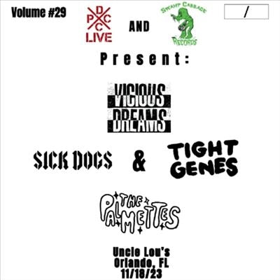 Vicious Dreams、The Palmettes、Sick Dogs - Dcxpc Live Vol. 29 - Import Vinyl LP Record