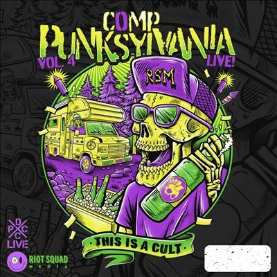 Various Artists - Camp Punksylvania Vol. 4 Live - Import LP Record Limited Edition