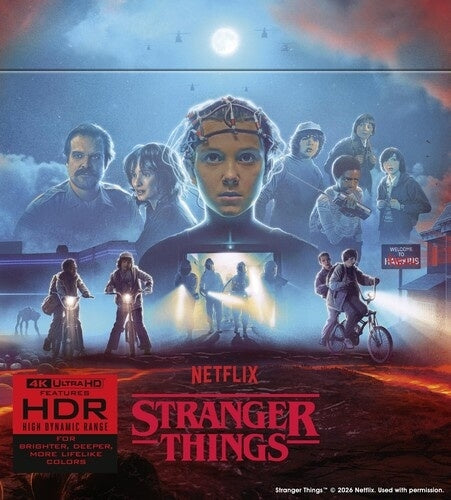 Millie Bobby Brown - Stranger Things Seasons 1 To 5 Complete Collection Deluxe Limited Edition 4K Ultra Hd - Import 4K Ultra HD