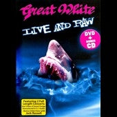Great White - Live And Raw : Deluxe Edition - Import DVD+CD