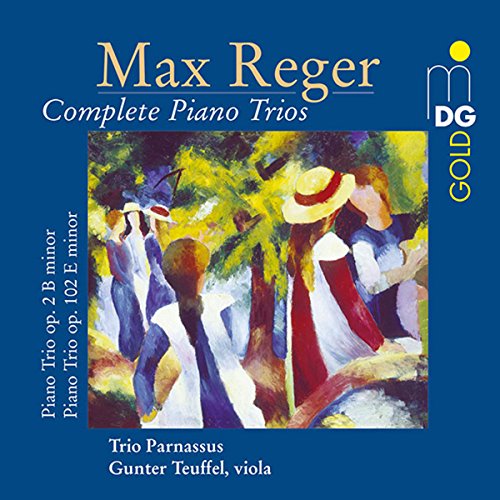 Reger (1873-1916) - Piano Trios: Trio Parnassus Teuffel(Va) - Import CD