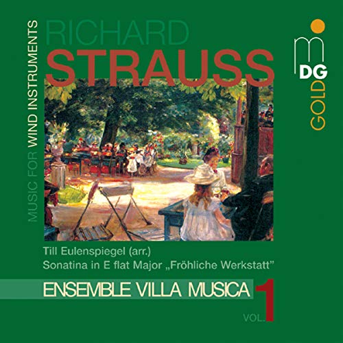 Strauss, Richard (1864-1949) - Wind Music Vol.1 Sonatina, 2, Till Eulenspiegel: Ens.villa Musica - Import CD