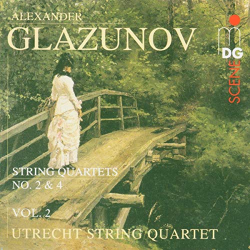 Glazunov (1865-1936) - String Quartet, 2, 4, : Utrecht Q - Import CD