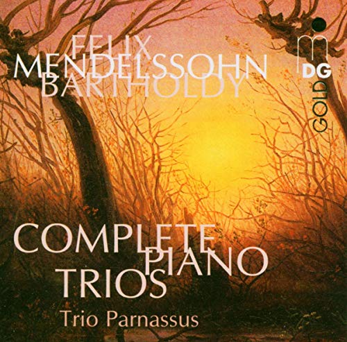Mendelssohn (1809-1847) - Piano Trio.1, 2: Trio Parnassus - Import CD
