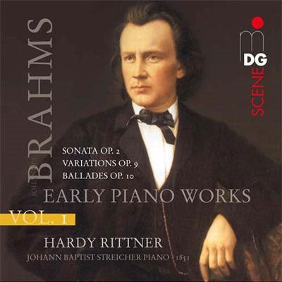 Hardy Rittner - Brahms: Early Piano Works, Vol. 1 - Import CD