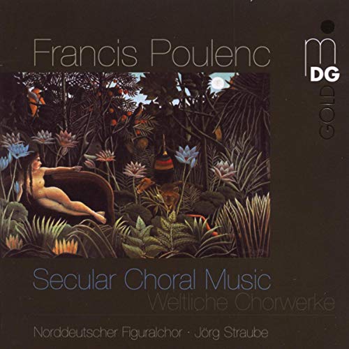 Poulenc (1899-1963) - Secular Choral Works : Straube / Norddeuscher Figuralchor - Import SACD Hybrid