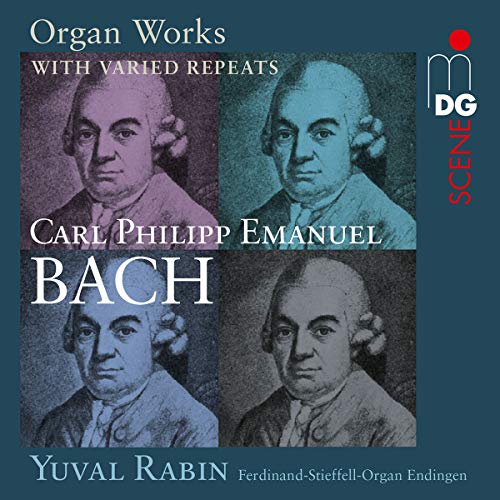 Bach, Carl Philipp Emanuel (1714-1788) - Organ Works : Y.Rabin (Hybrid) - Import SACD Hybrid
