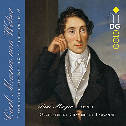 Weber (1786-1826) - Clarinet Concertos Nos.1, 2, Concertino : P.Meyer(Cl)/ Lausanne Chamber Orchestra (Hybrid) - Import SACD Hybrid