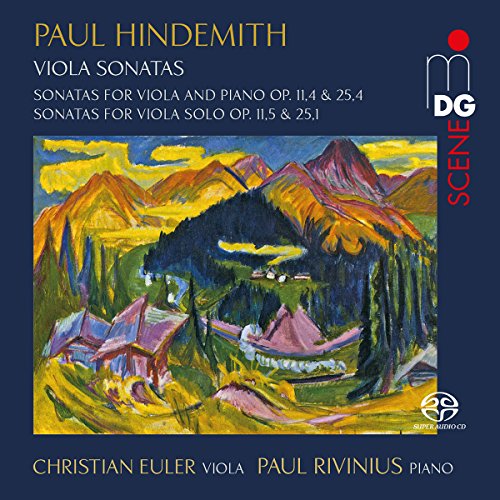 Hindemith (1895-1963) - Viola Sonatas : Euler(Va)Rivinius(P)(Hybrid) - Import SACD Hybrid