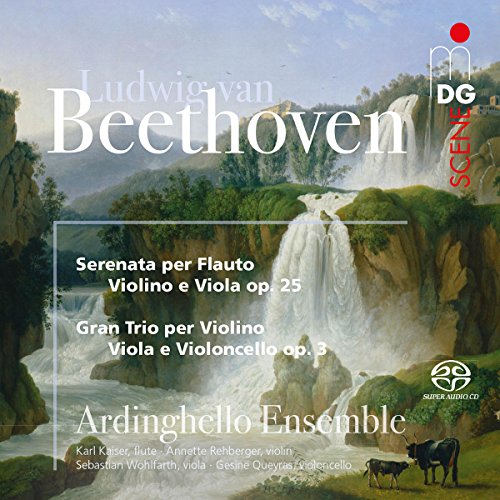 Beethoven (1770-1827) - Serenade Op.25, String Trio No.1 : Ardinghello Ensemble (Hybrid) - Import SACD Hybrid