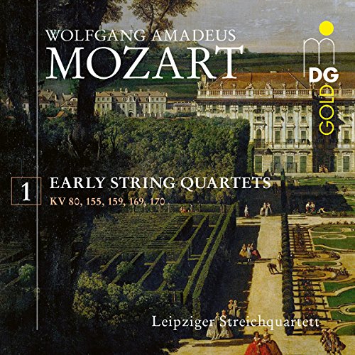 Mozart (1756-1791) - String Quartets Nos.1, 2, 6, 9, 10 : Leipzig String Quartet - Import CD