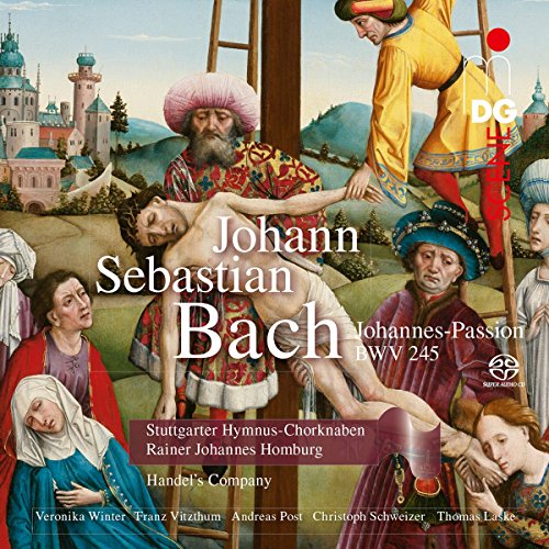 Bach (1685-1750) - Johannes-Passion : Rainer Johannes Homburg / Handel's Company, Stuttgart Hymnus Chorknaben (2SACD)(Hybrid) - Import 2 SACD Hybrid