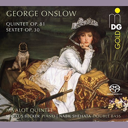 Onslow (1784-1853) - Wind Quintet, Sextet : Ma'alot Quintett, Markus Becker(P)Shehata(Cb)(Hybrid) - Import SACD Hybrid