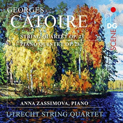 Catoire / Utrecht String Quartet - String Quartet Op. 23 & Piano Quintet Op. 28 - Import CD