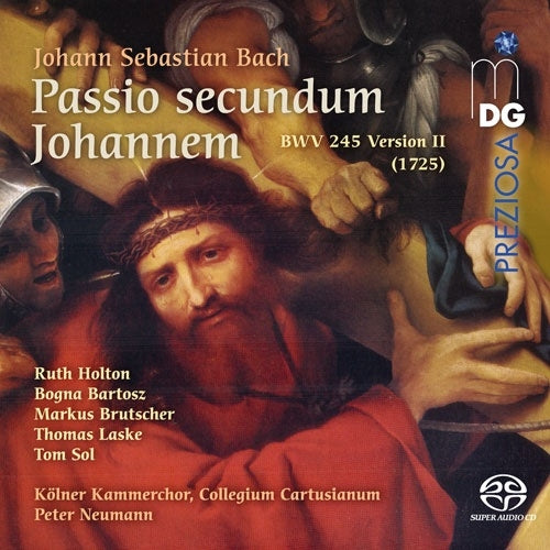 Collegium Cartusianum - Bach: St. John Passion 1725 Version - Import 2 SACD Hybrid