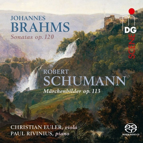 Christian Euler & Paul Rivinius - Brahms: Sonatas Op. 120 Arr. Viola & Schumann: Märchenbilder Op. 113 - Import SACD Hybrid