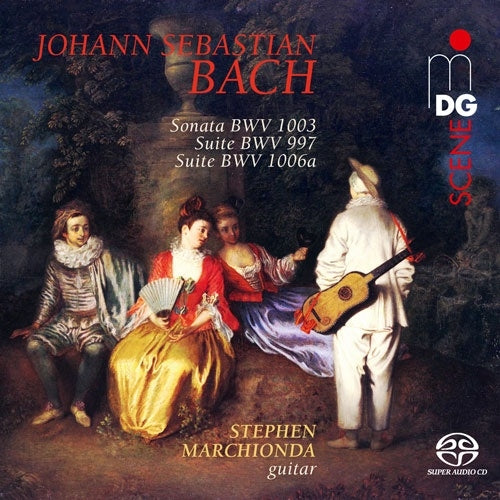 Stephen Marchionda - Bach: Sonatas & Suites Arr. Guitar - Import SACD Hybrid