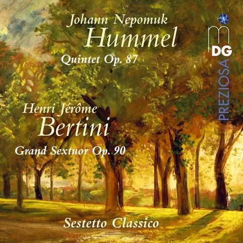 Sestetto Classico - Hummel: Quintet Op. 87 & Bertini: Grand Sextuor - Import CD