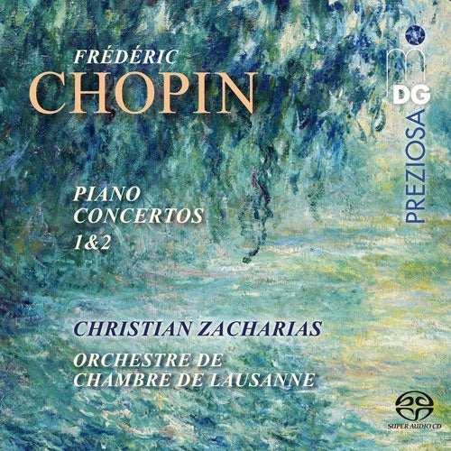 Christian Zacharias - Chopin : Piano Concertos Nos.1, 2 Christian Zacharias(P)Orchestre de Chambre de Lausanne (Hybrid) - Import SACD Hybrid