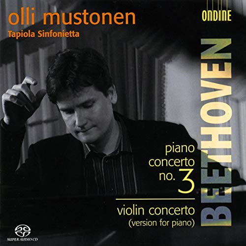 Beethoven (1770-1827) - Piano Concerto No.3, Violin Conerto (arr.piano): Mustonen / Tapiola Sinfonietta - Import SACD Hybrid
