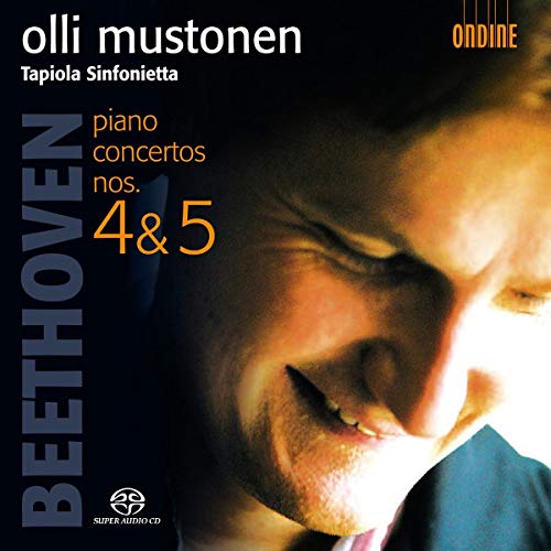 Beethoven (1770-1827) - Piano Concertos Nos.4, 5 : Mustonen / Tapiola Sinfonietta - Import SACD Hybrid