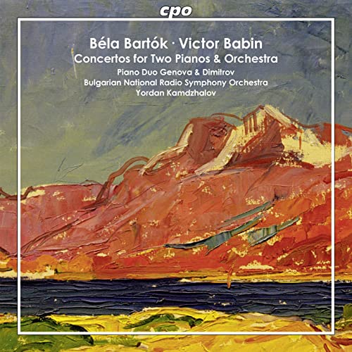 Bartok (1881-1945) - Bartok Concerto for 2 Pianos & Percussion, Victor Babin : Genova & Dimitrov(P)Kamdzhalov / Bulgarian RSO - Import CD