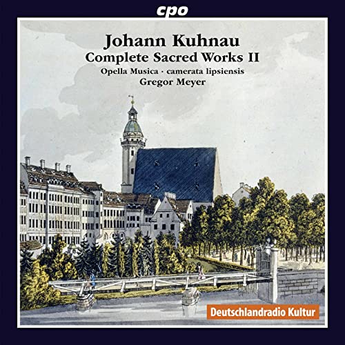 Kuhnau (1660-1722) - Complete Sacred Works Vol.2 : Gregor Meyer / Opella Musica, Camerata Lipsiensis - Import CD