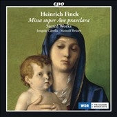 Mainorufu Buryuza, Josquin des Prez - Heinrich Finck: Missa Suoer Ave Praeclara - Import CD