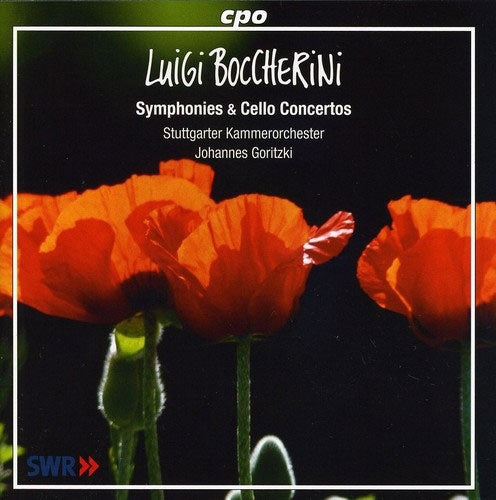 Johannes Goritzki & Helsingborg Symphony Orchestra - Boccherini: Symphony G.521, Cello Concertos G.477, G.479, Octet G.470 / Johannes Goritzki, Stuttgart Chamber Orchestra - Import CD